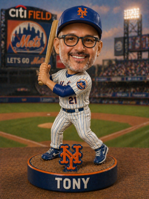 Tony Guariglia Mets bobblehead